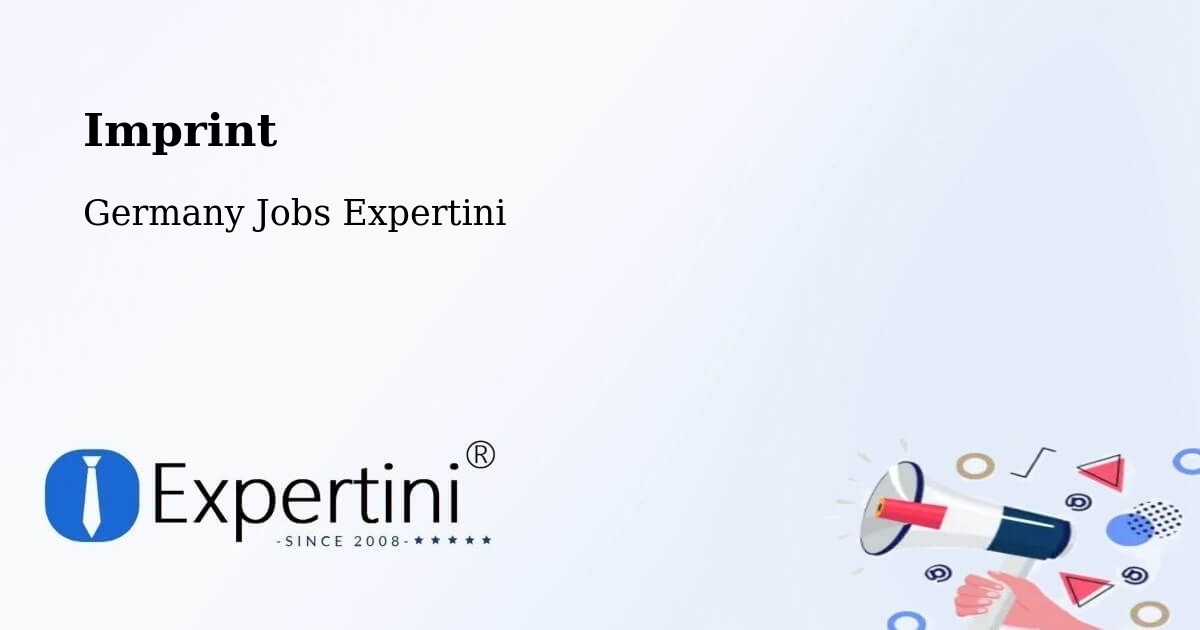Imprint – Kierspe - Germany Jobs Expertini